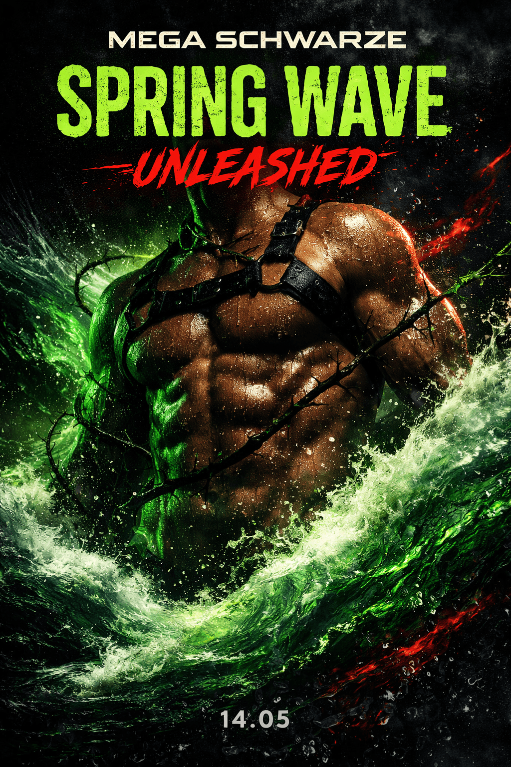 MEGA SCHWARZE | SPRING WAVE | MEN ONLY